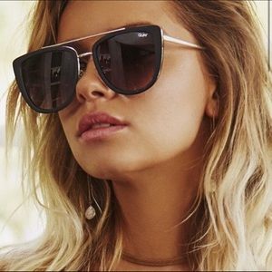 Quay Australia "French Kiss" 55mm Cat Eye Sunnies
